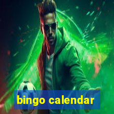 bingo calendar