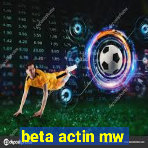 beta actin mw