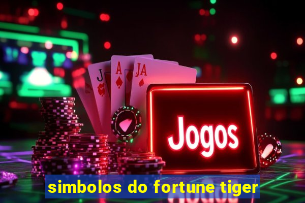 simbolos do fortune tiger