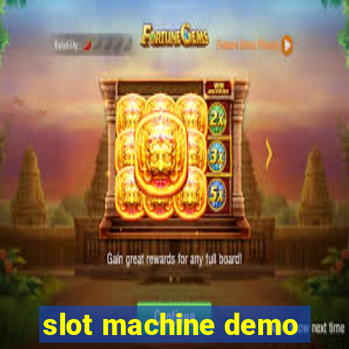 slot machine demo