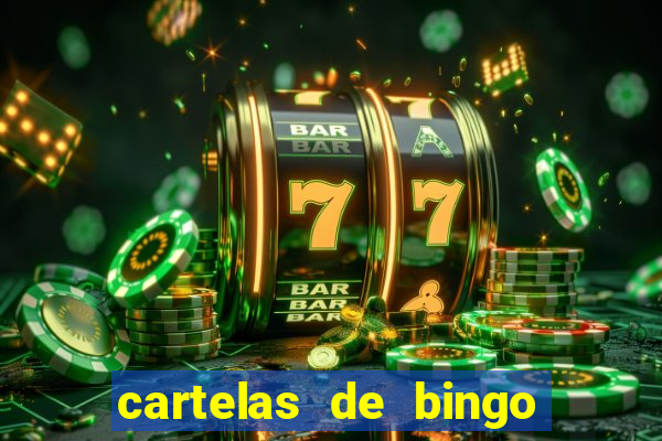 cartelas de bingo para chá de bebê