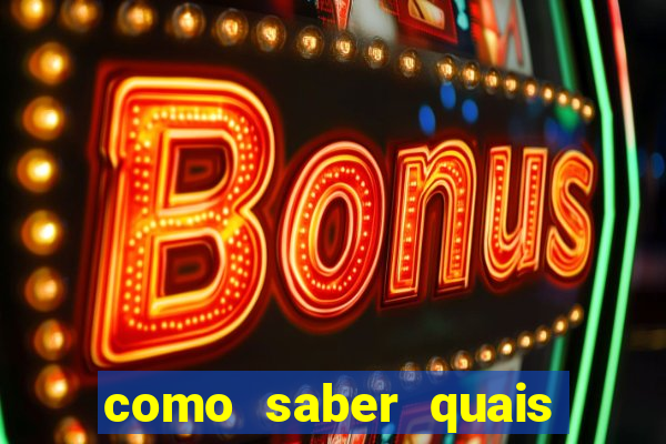 como saber quais jogos est?o pagando