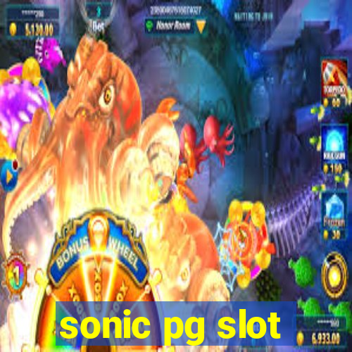 sonic pg slot