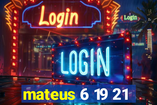 mateus 6 19 21