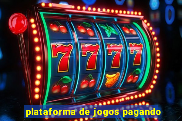 plataforma de jogos pagando