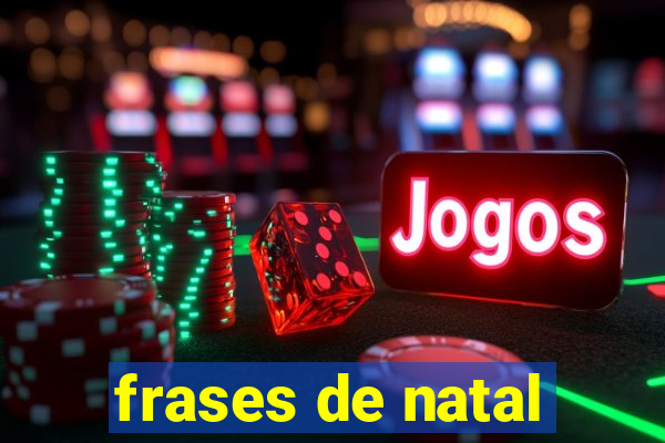 frases de natal