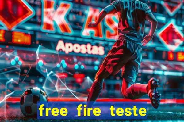 free fire teste gr谩tis jogar