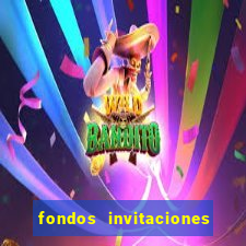 fondos invitaciones de bingo para editar