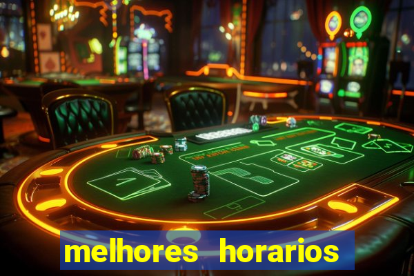 melhores horarios para jogar fortune rabbit