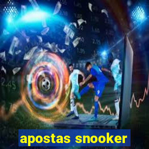 apostas snooker