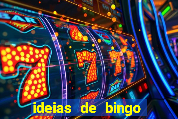 ideias de bingo para o natal