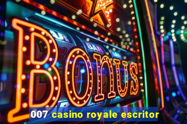 007 casino royale escritor