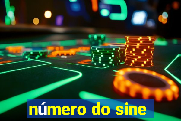 número do sine