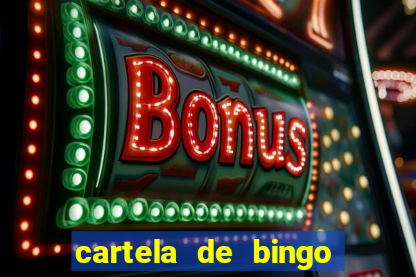 cartela de bingo do alfabeto para imprimir