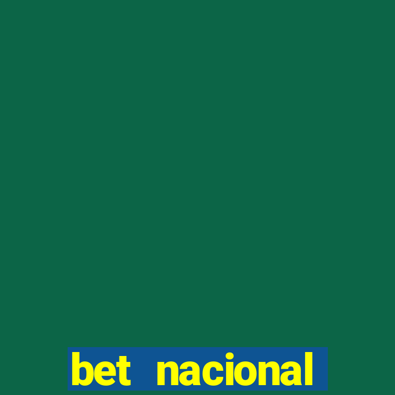 bet nacional deposito minimo