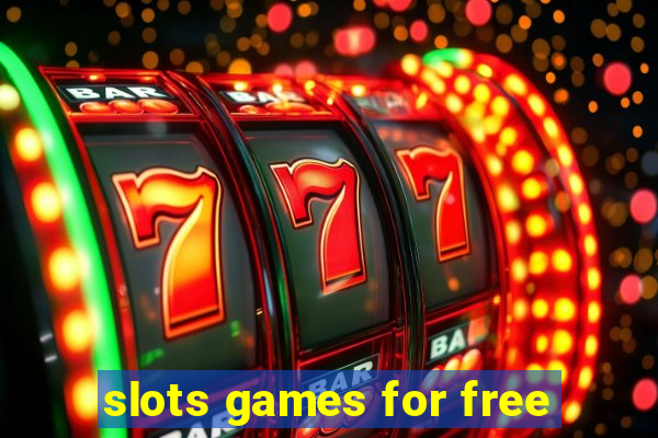 slots games for free