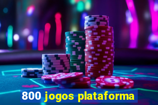 800 jogos plataforma