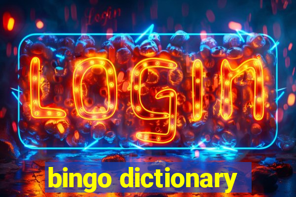 bingo dictionary