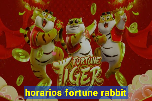 horarios fortune rabbit