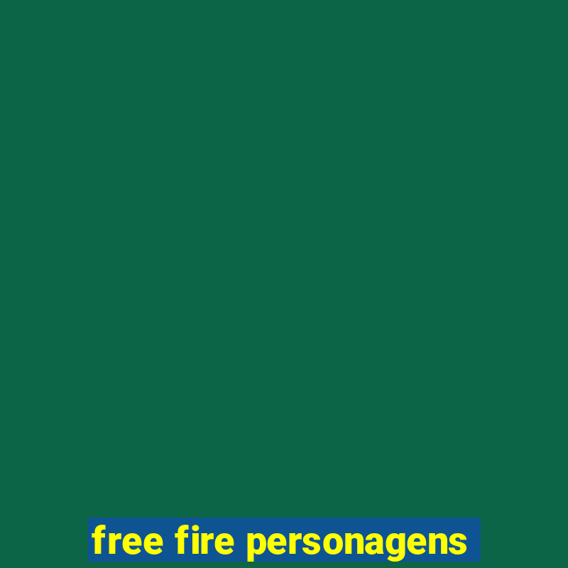 free fire personagens