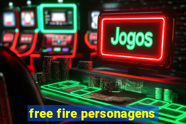 free fire personagens