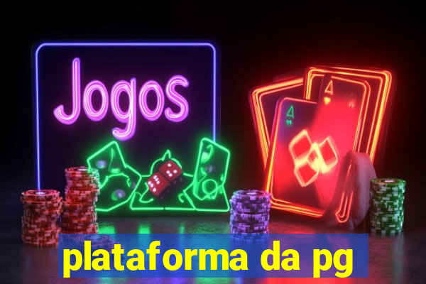 plataforma da pg