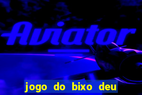 jogo do bixo deu no poste