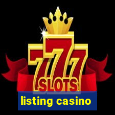 listing casino