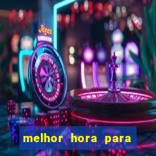 melhor hora para jogar na blaze