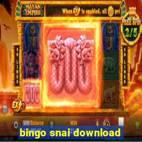 bingo snai download