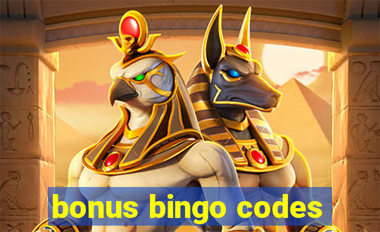 bonus bingo codes