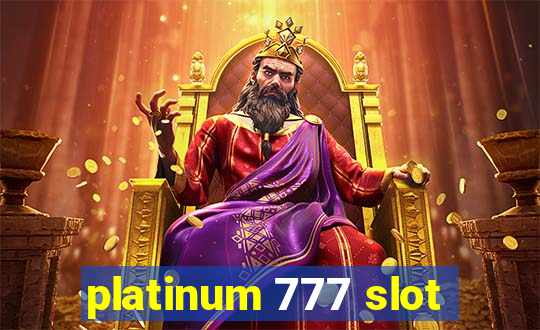 platinum 777 slot