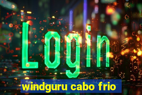 windguru cabo frio