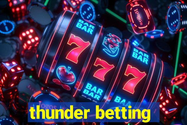 thunder betting