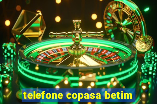 telefone copasa betim