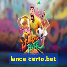 lance certo.bet