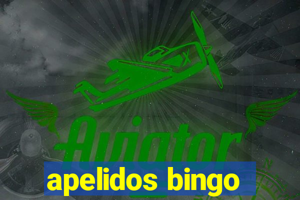 apelidos bingo