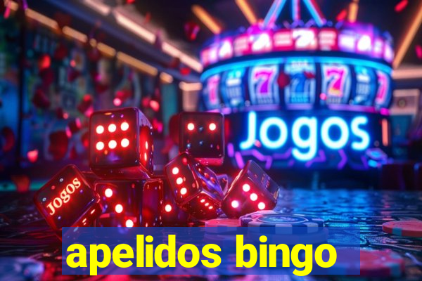 apelidos bingo