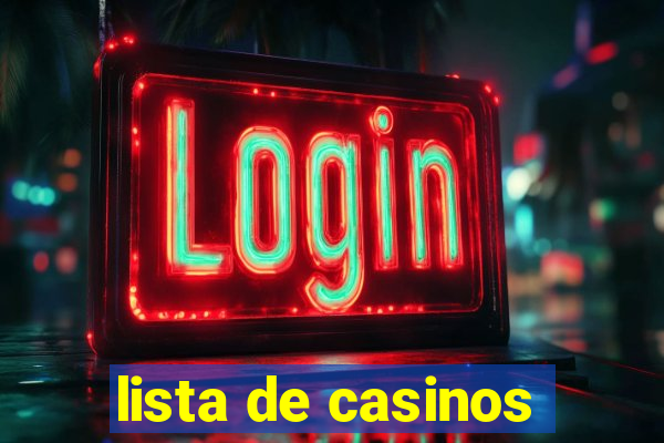 lista de casinos