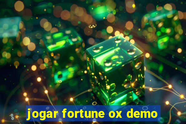 jogar fortune ox demo