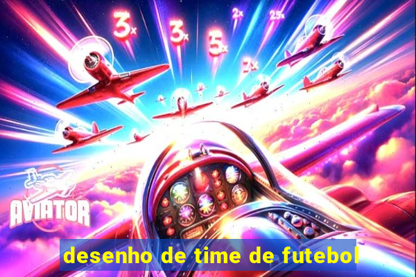 desenho de time de futebol