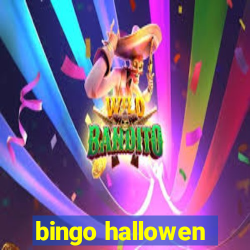 bingo hallowen