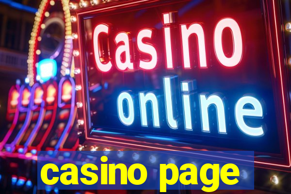 casino page