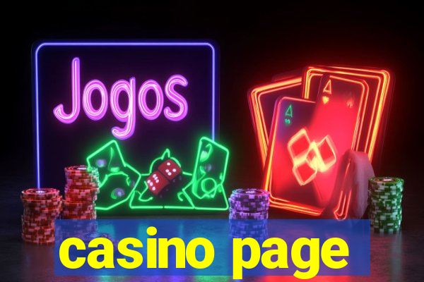 casino page