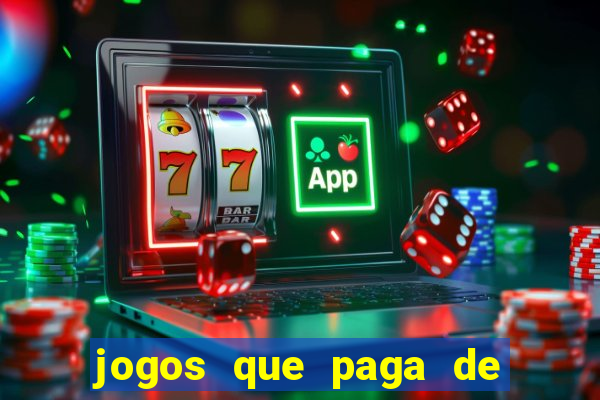 jogos que paga de verdade pelo pix