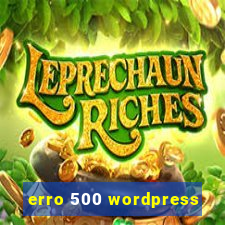 erro 500 wordpress