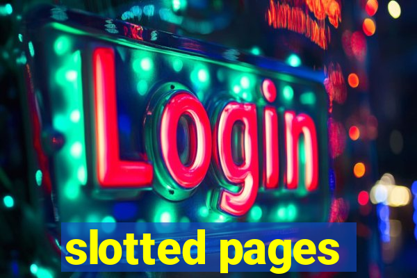 slotted pages