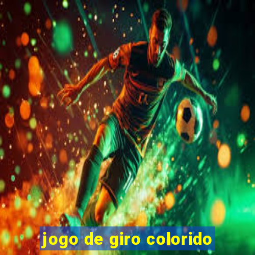 jogo de giro colorido