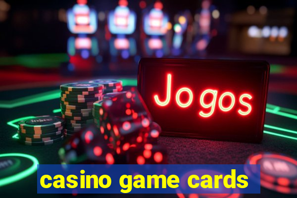 casino game cards