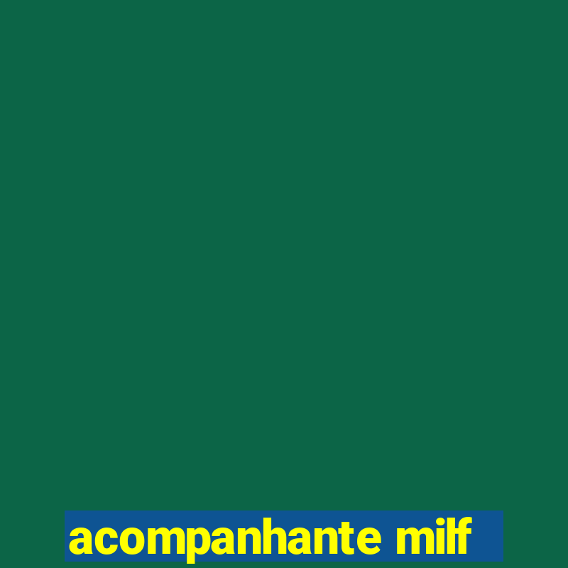 acompanhante milf